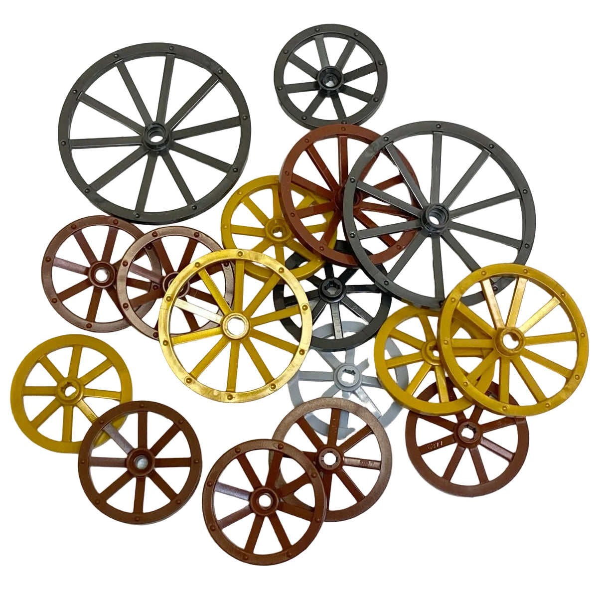 LEGO Cart / Carriage / Wagon Wheels Fun Pack Mixed Colours