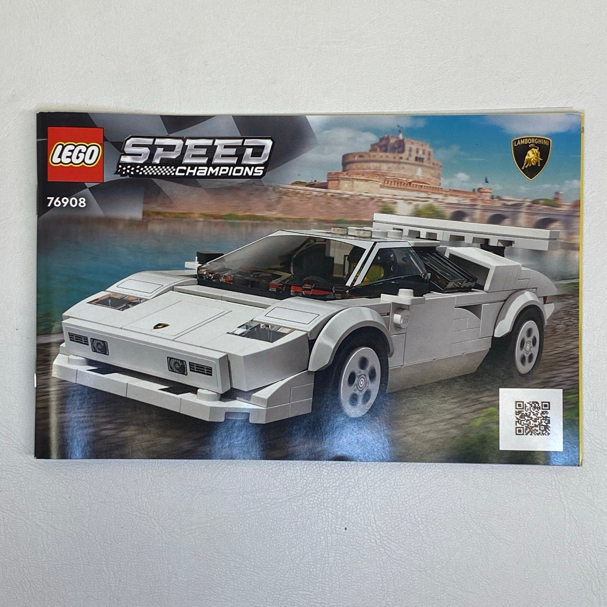 LEGO Speed Champions Lamborghini Countach Set #76908 As Pictured