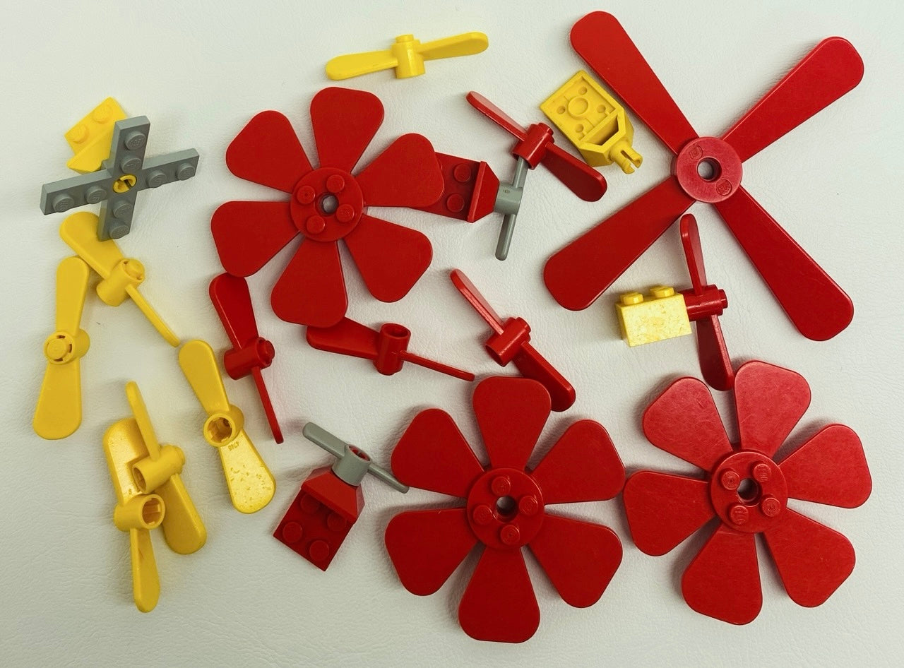 LEGO Vintage Propellers Fun Pack Mixed Pieces Fabuland Basic Freestyle