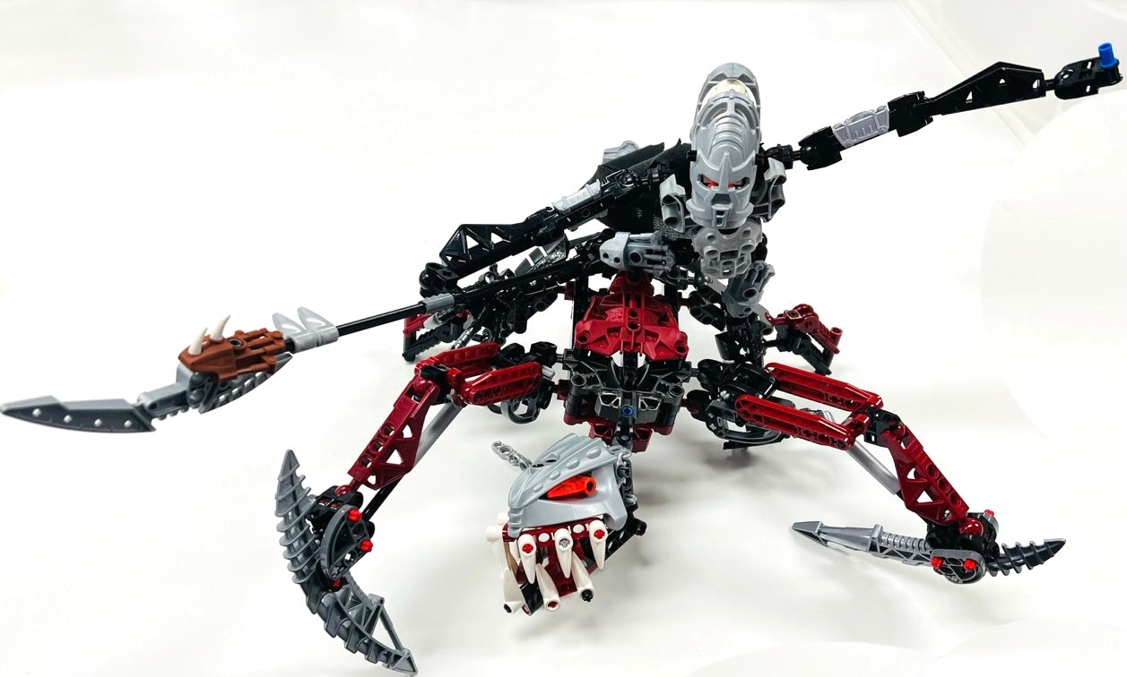 LEGO Bionicle Vezon and Fenrakk Set #8764 (As Pictured)