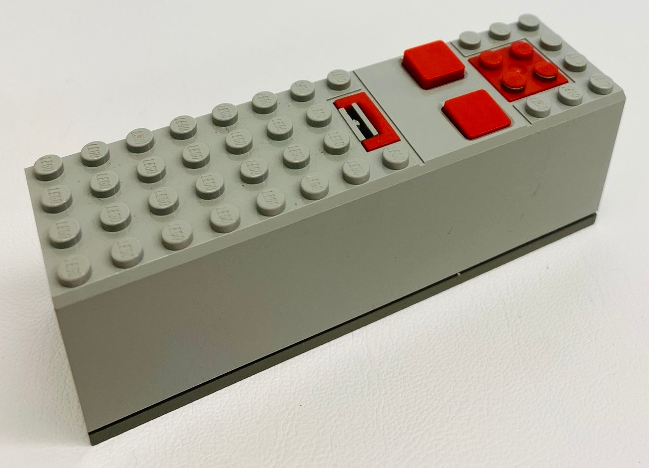 LEGO Vintage Light Grey 9V Battery Box