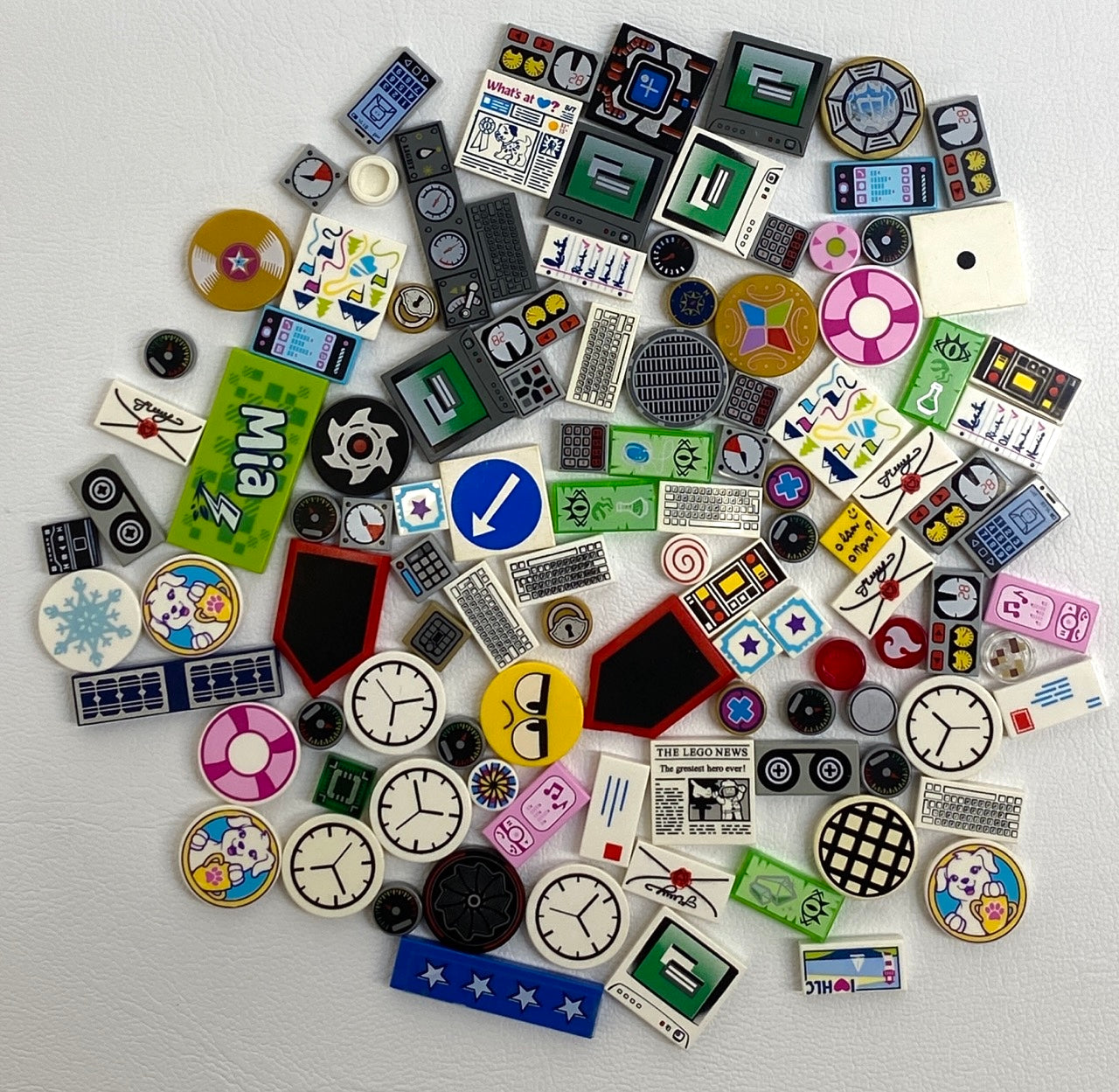 LEGO Printed Tiles Mixed Fun Pack