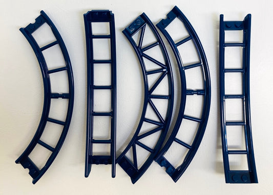 LEGO Roller Coaster Track Mixed Pack Dark Blue