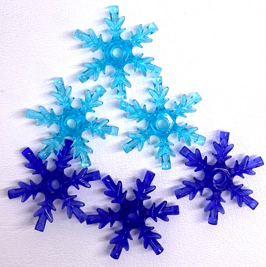 LEGO Crystal Snowflakes Pack Of 6 Mixed Colours