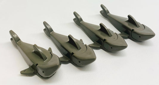 LEGO Animal Shark Fun Pack of 4 Dark Grey (Old Shade)