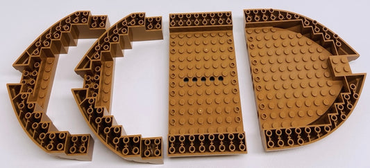 LEGO Ship Hull Fun Pack Medium Nougat - Pirates / Friends / Super Mario