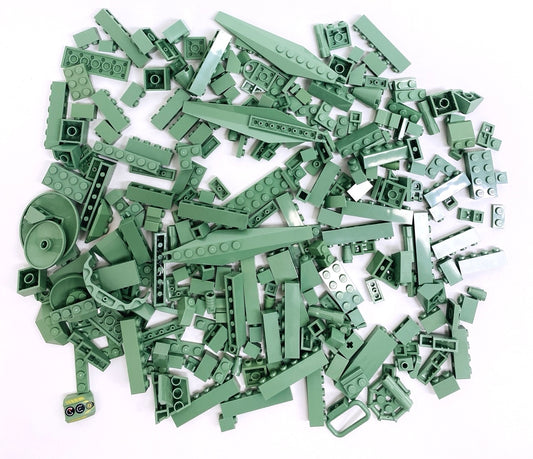 LEGO Sand Green Mixed Pieces Fun Pack