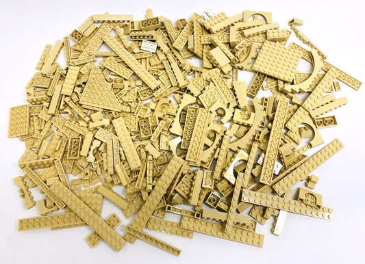 LEGO Tan Fun Pack Mixed Pieces Bricks Slopes Plates and More