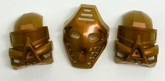 LEGO Bionicle Gold Masks Fun Pack Pakari and KauKau