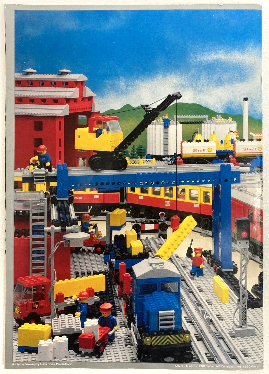 LEGO Trains Vintage Ideas Book #7777 As Pictured
