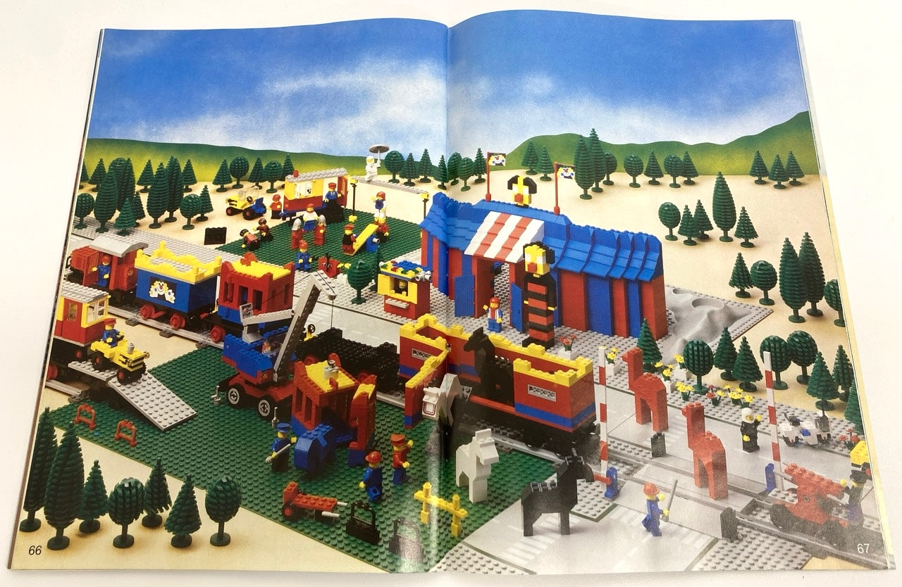 LEGO Trains Vintage Ideas Book #7777 As Pictured