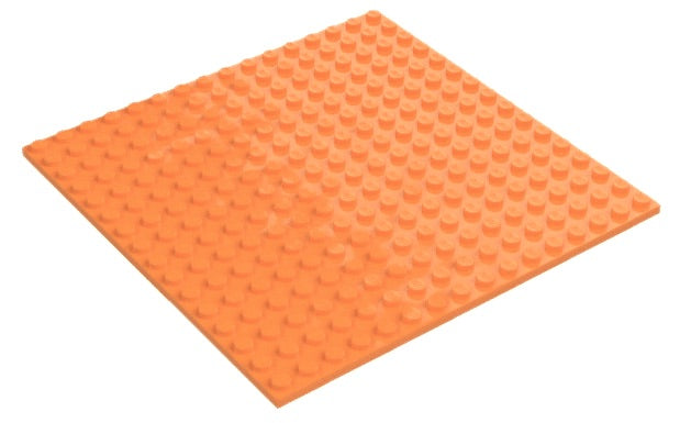 LEGO Plate 16x16 Orange