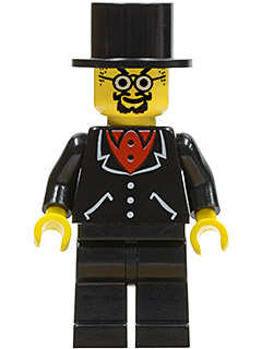 LEGO Adventurers Slyboots / Sam Sinister Minifigure
