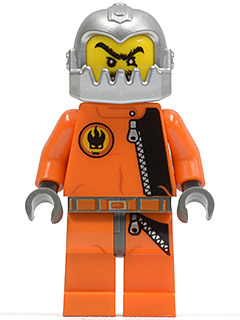 LEGO Agents Break Jaw Minifigure