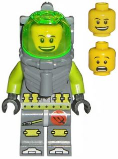 LEGO Atlantis Diver 2 Bobby Minifigure