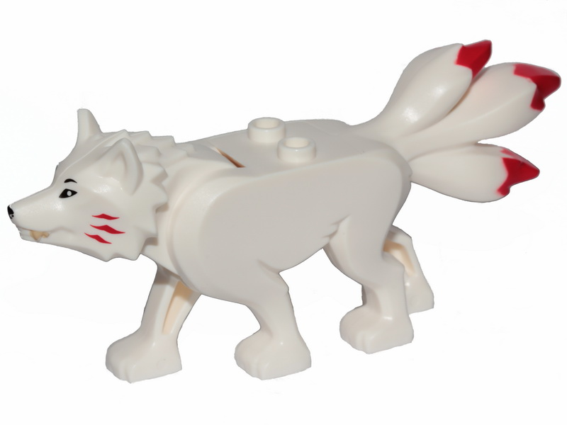 LEGO Ninjago Animal Akita Wolf with Three Tails