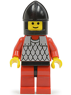 LEGO Castle Vintage Scale Mail Minifigure