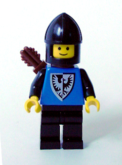LEGO Castle Vintage Black Falcon Minifigure