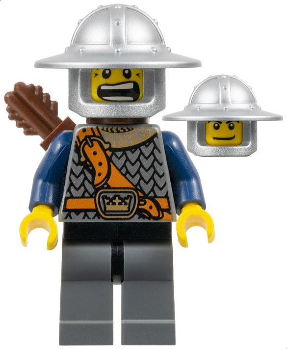 LEGO Castle Crown Knight Minifigure