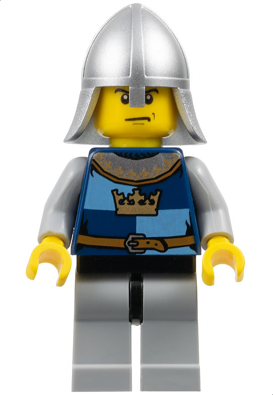 LEGO Castle Crown Knight Minifigure