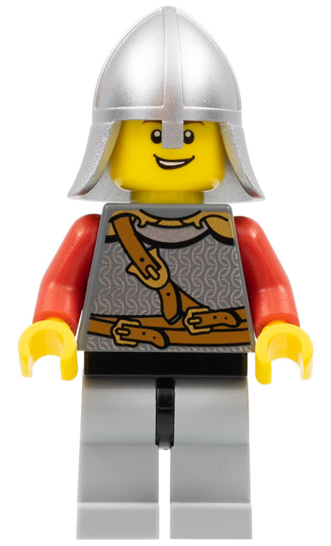 LEGO Castle Lion Knight Scale Mail Minifigure