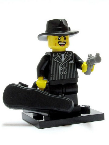 LEGO Gangster Minifigure