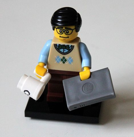 LEGO Computer Programmer Minifigure