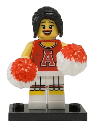 LEGO Cheerleader Minifigure