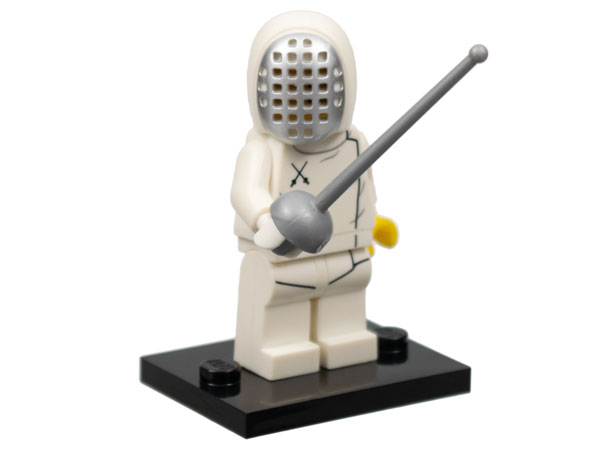 LEGO Fencer Minifigure