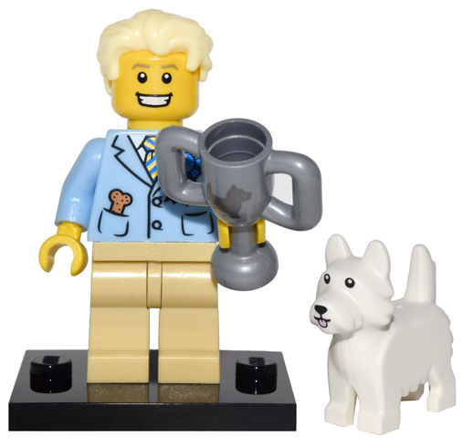 LEGO Dog Show Winner Minifigure
