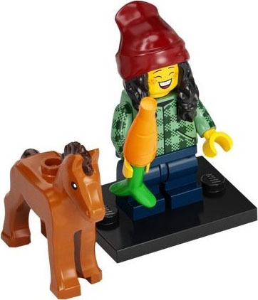 LEGO Horse and Groom BRAND NEW Minifigure with Foal / Pony