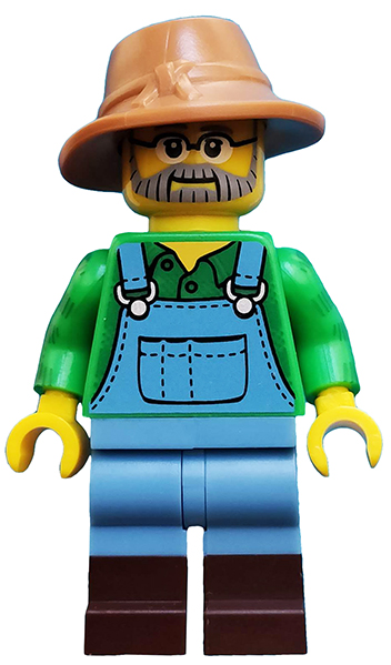 LEGO Farmer Minifigure