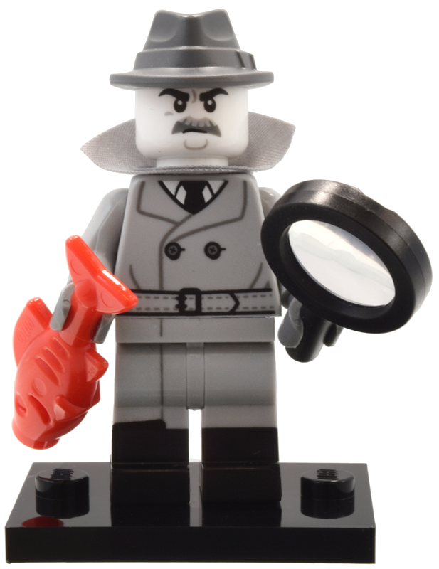 LEGO Film Noir Detective Minifigure