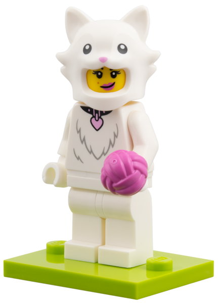 LEGO Fluffy Cat Costume Fan Minifigure