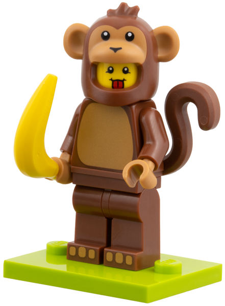LEGO Monkey Costume Fan Minifigure