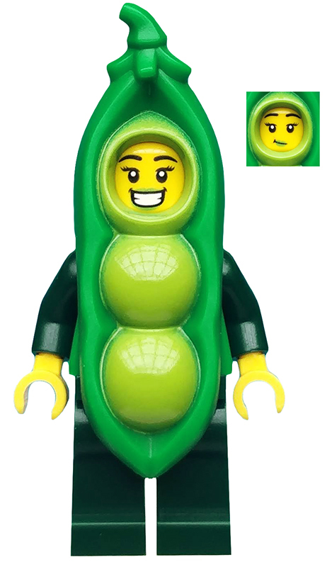 LEGO Peapod Costume Girl Minifigure