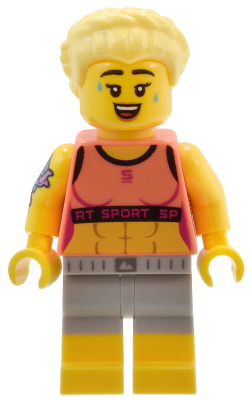 LEGO Fitness Instructor Minifigure