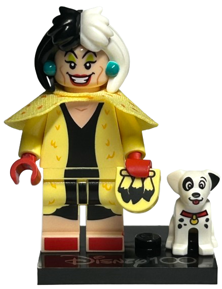 LEGO Disney Cruella de Vil BRAND NEW Minifigure