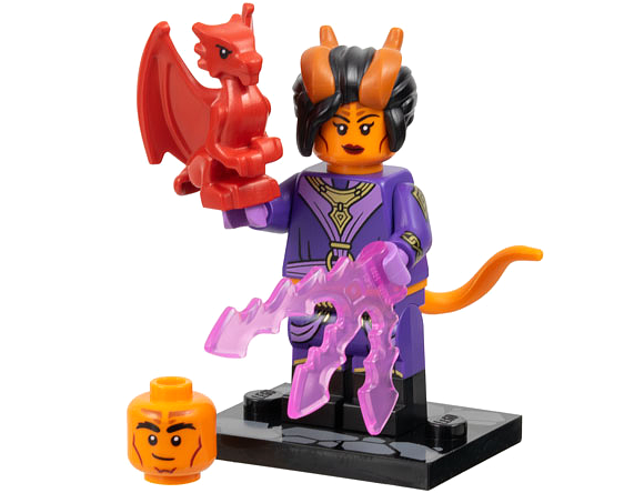 LEGO Dungeons and Dragons Tiefling Sorcerer Minifigure