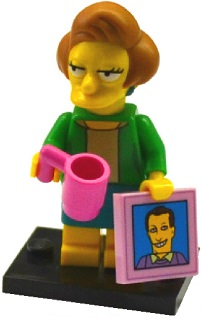 LEGO Simpsons Edna Krabappel Minifigure