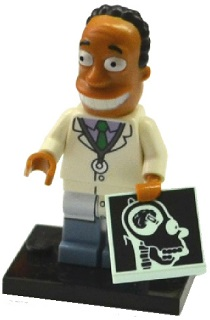 LEGO Simpsons Dr Hibbert Minifigure