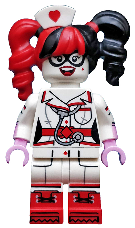 LEGO DC Superheroes Nurse Harley Quinn Minifigure