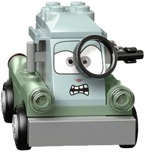 LEGO Pixar Cars Professor Zundapp "Minifigure"
