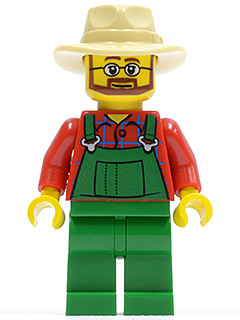 LEGO City Farmer Minifigure