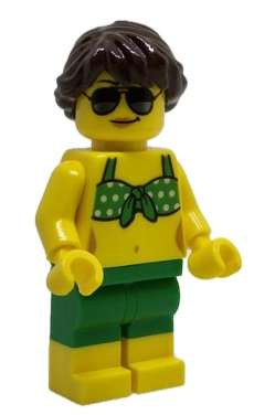 LEGO City Beachgoer Minifigure