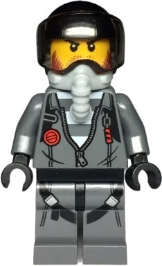 LEGO City Sky Police Jail Prisoner Minifigure