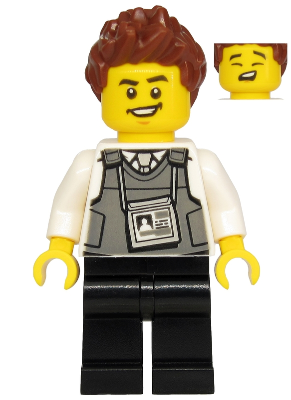 LEGO City Police Security Officer Minifigure