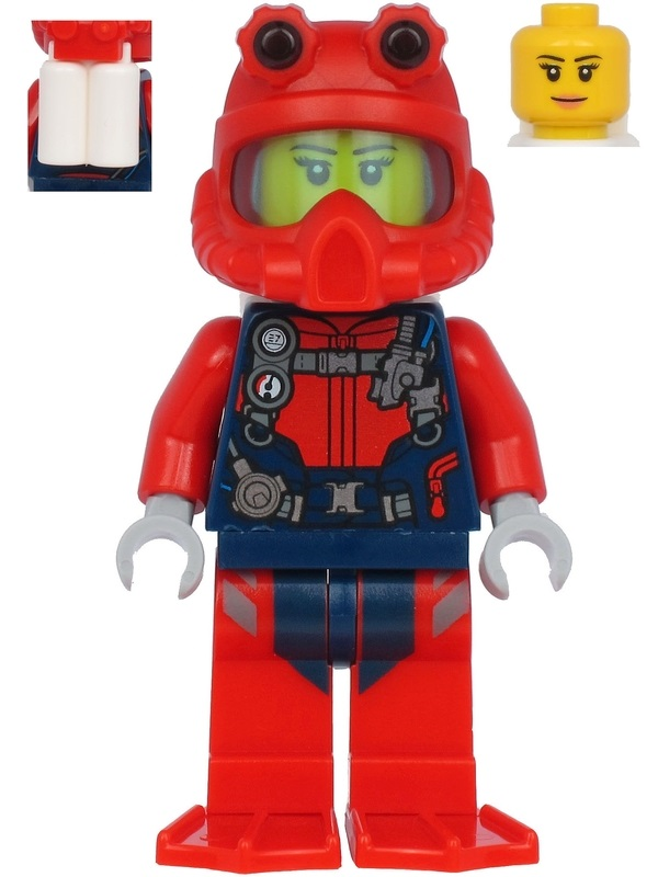 LEGO City Scuba Diver Minifigure