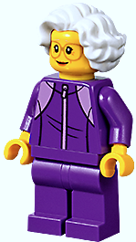 LEGO City Grandmother Minifigure