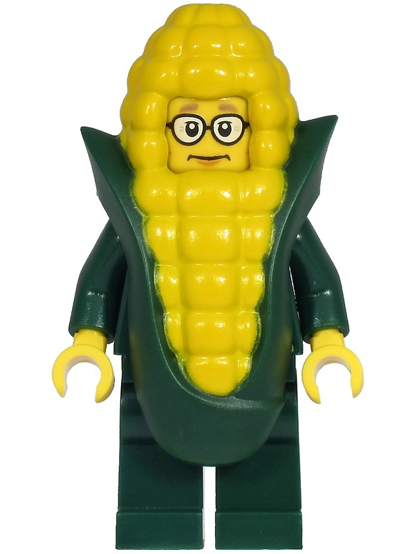 LEGO City Mayor Solomon Fleck in Corn Cob Costume Minifigure